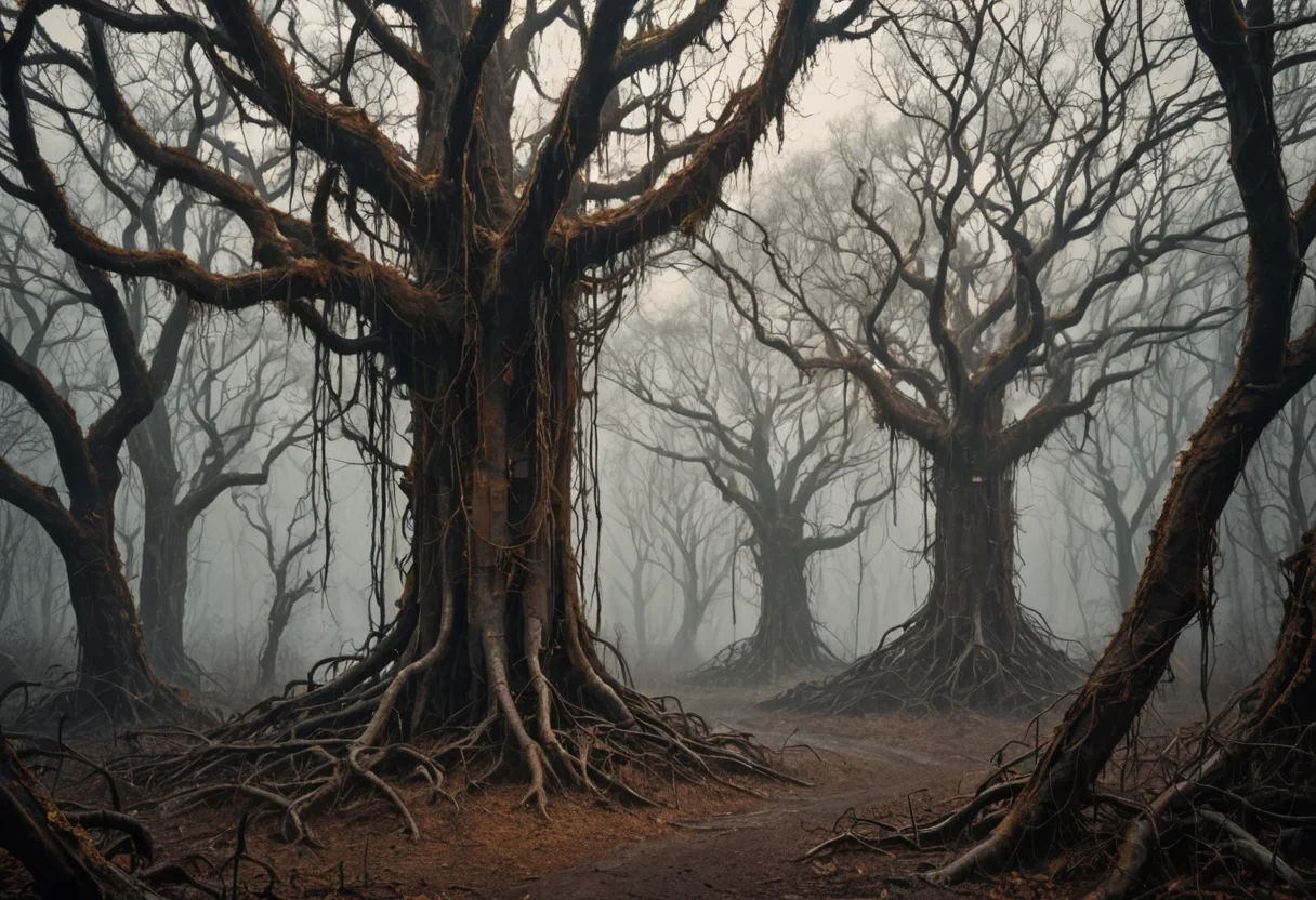 Iron Sequoia — AI generated image