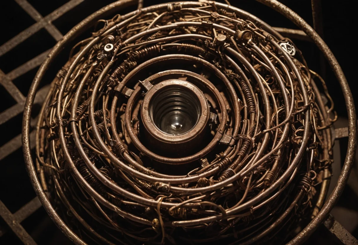 Mechanical Nest — AI generated image