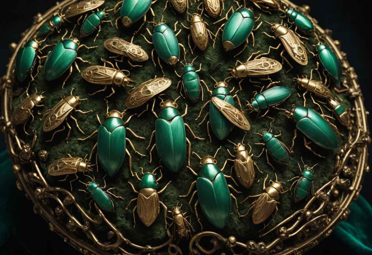 Clockwork Insect Colony — AI generated image