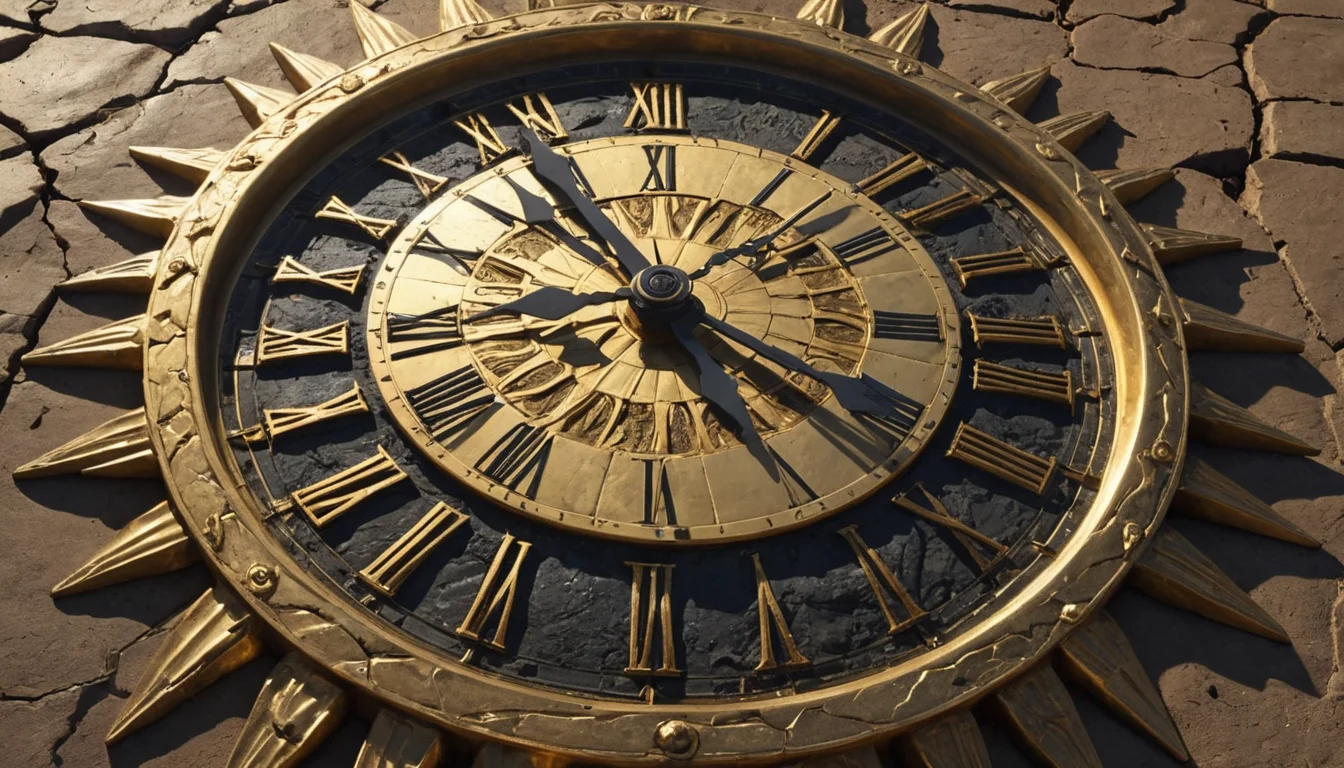 Desert Chronos Melt — AI generated image