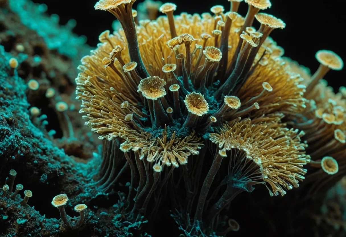 Engine of Spores — AI generated image