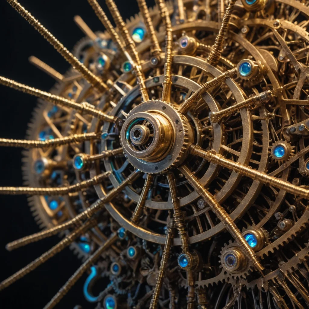 Microscopic Engine Study — AI generated image