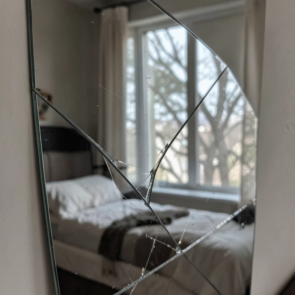 Distorted Self — AI generated image