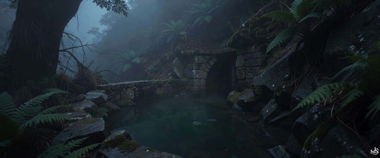 The Deep Spring — AI generated image