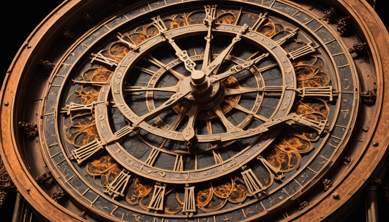 Bronze Clock — AI generated image