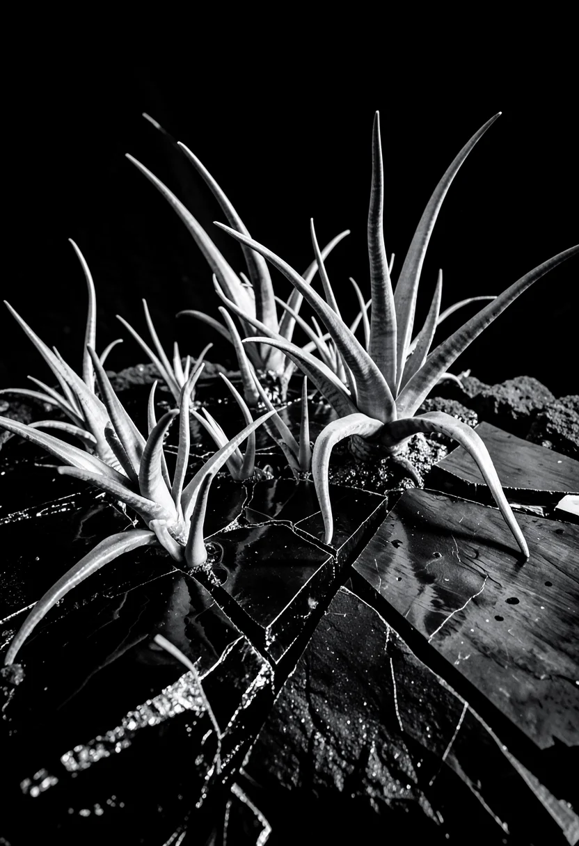 Obsidian Flora — AI generated image