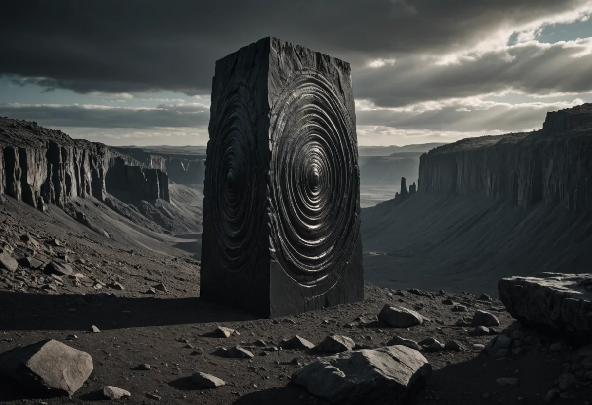 Monolith of Sound Garden — AI generated image