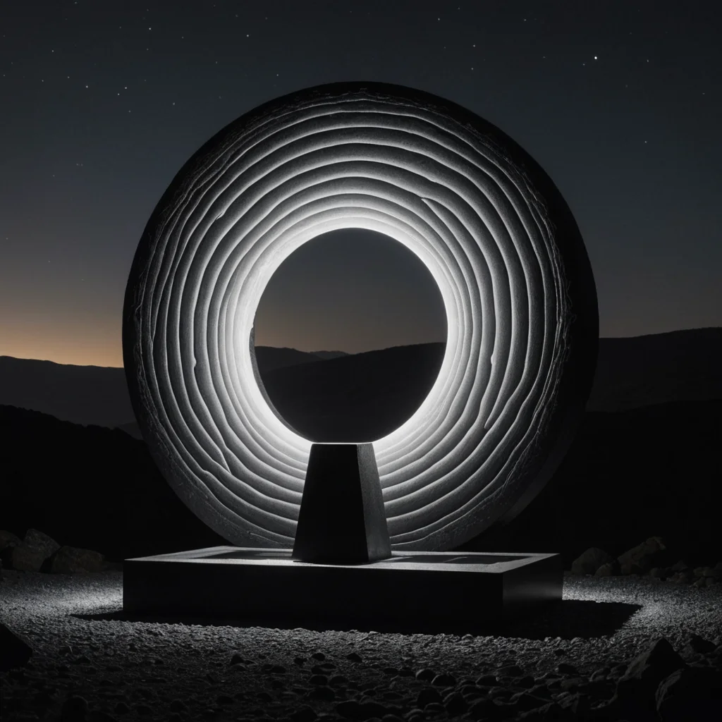 Monolith Sound Garden — AI generated image