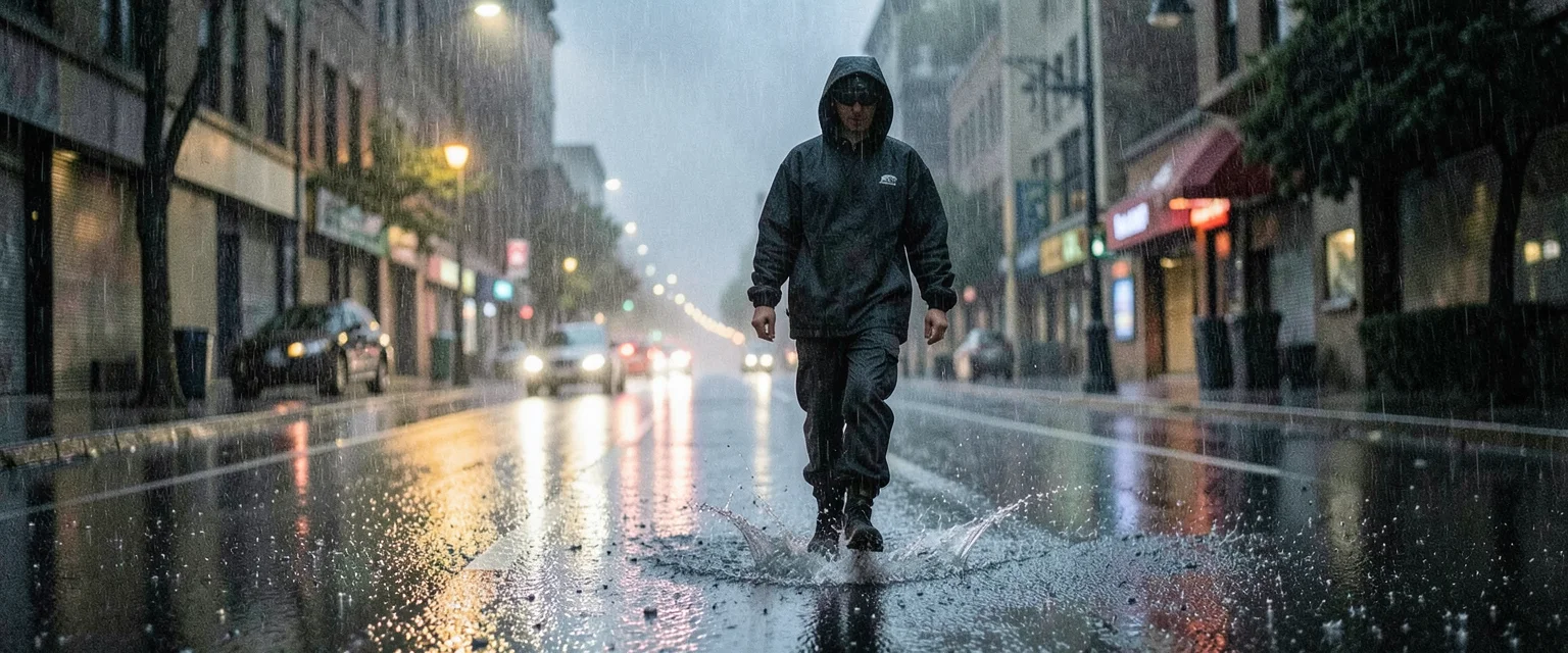 Damp Urban Energy — AI generated image