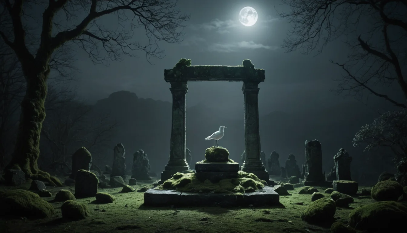 Lunar Ritual — AI generated image