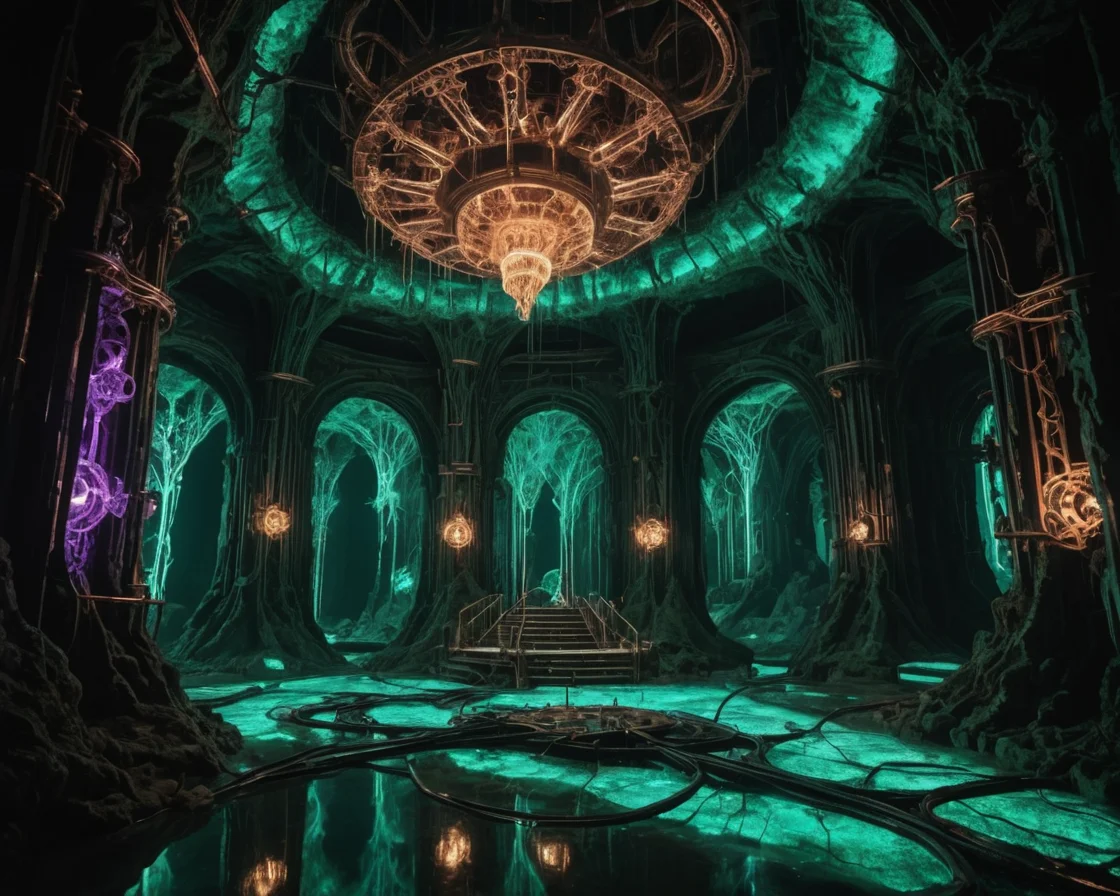 Mycelial Foundry — AI generated image