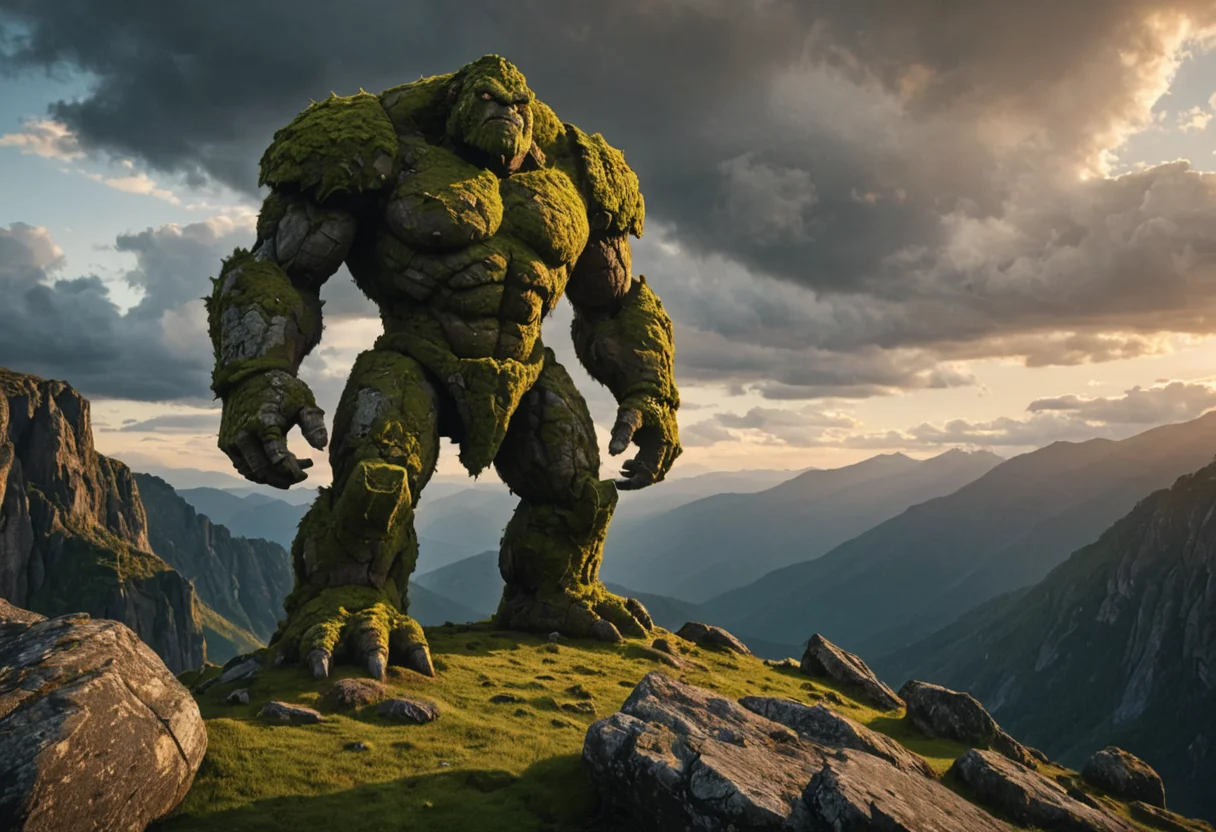 Sentinel of Stone — AI generated image