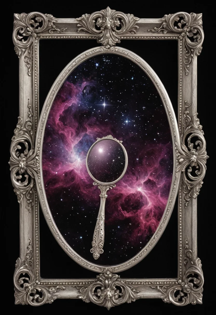 Cosmic Reflector — AI generated image