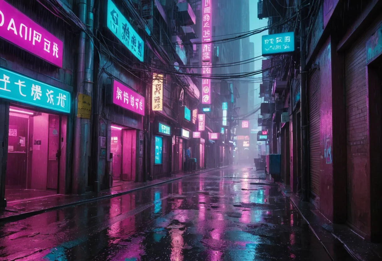 Chromatic Drip — AI generated image