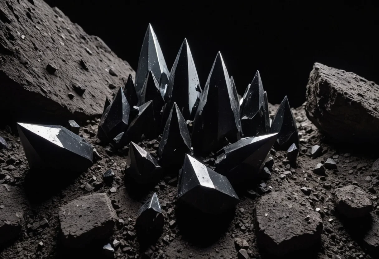 Obsidian Bloom — AI generated image