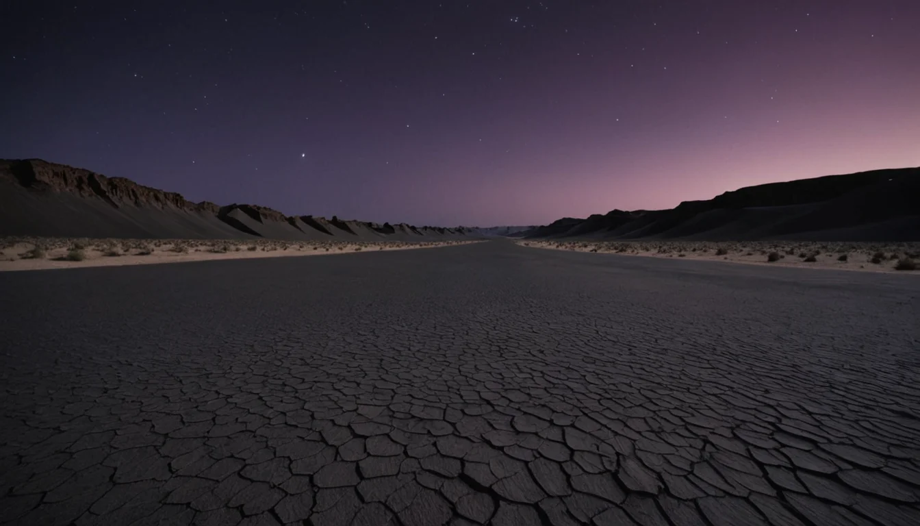 The Obsidian Dunes — AI generated image