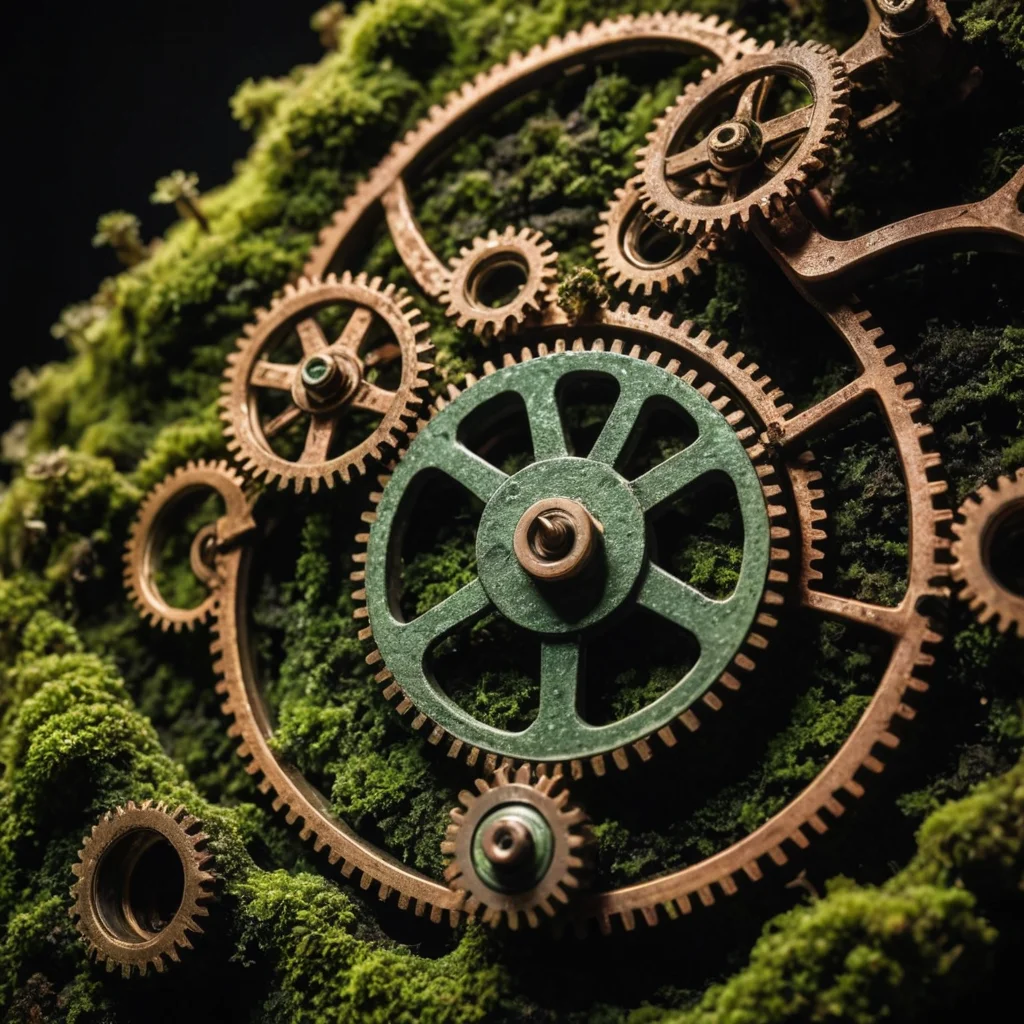 Organic Mechanism — AI generated image