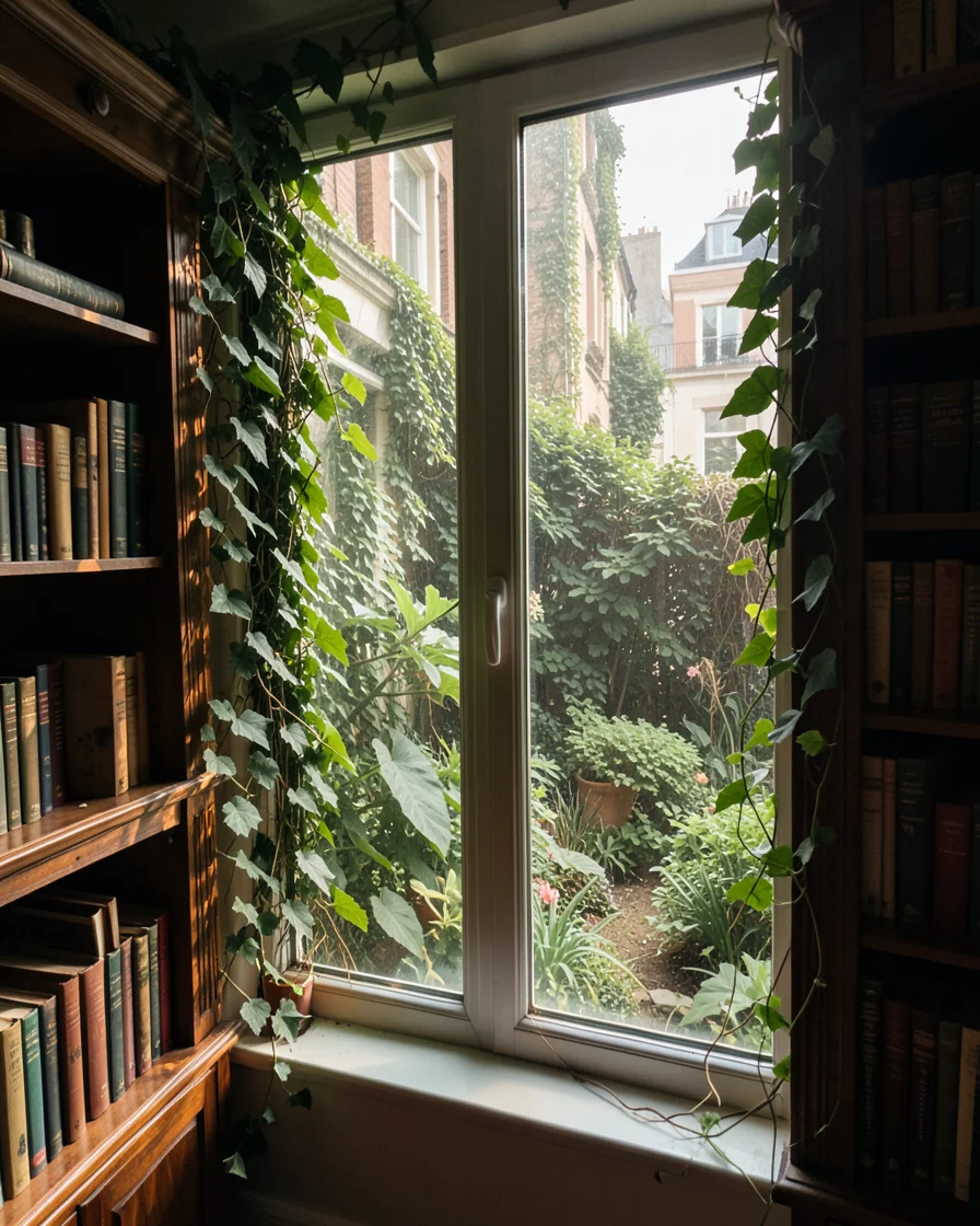 Ivy Library Light — AI generated image