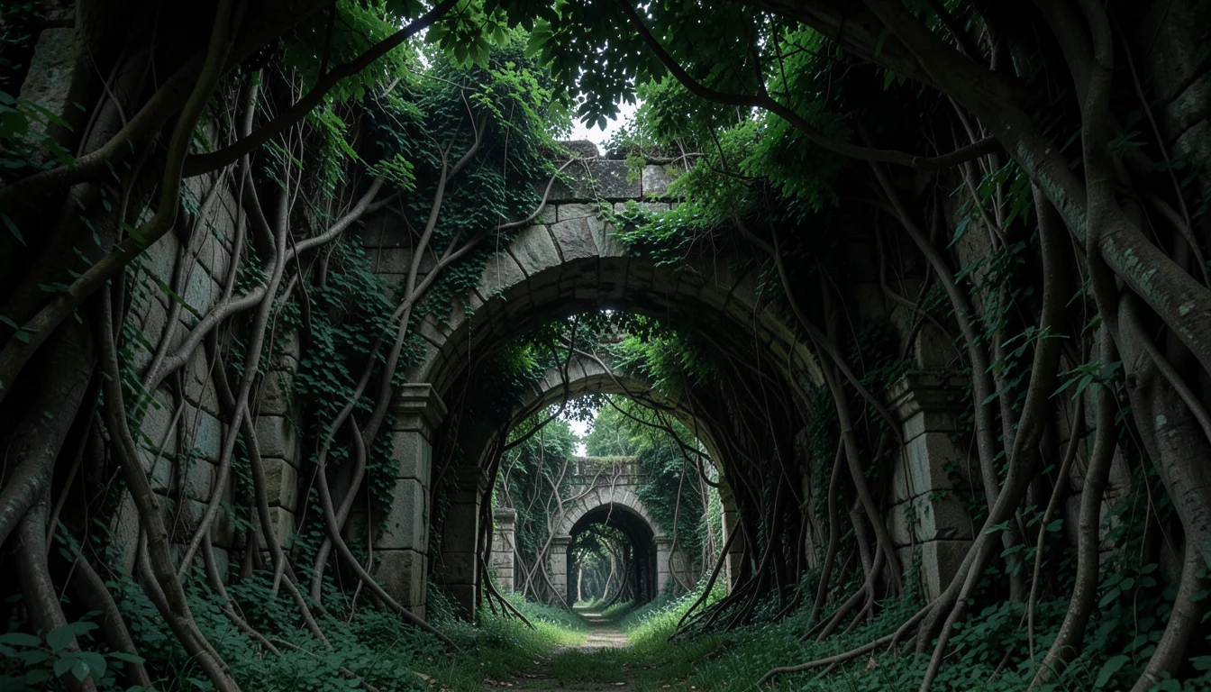 Stone Canopy — AI generated image