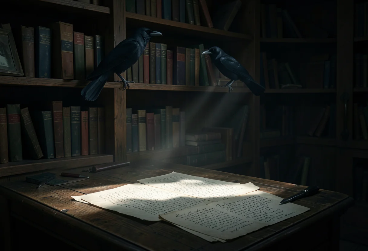 Shadow Scholar — AI generated image
