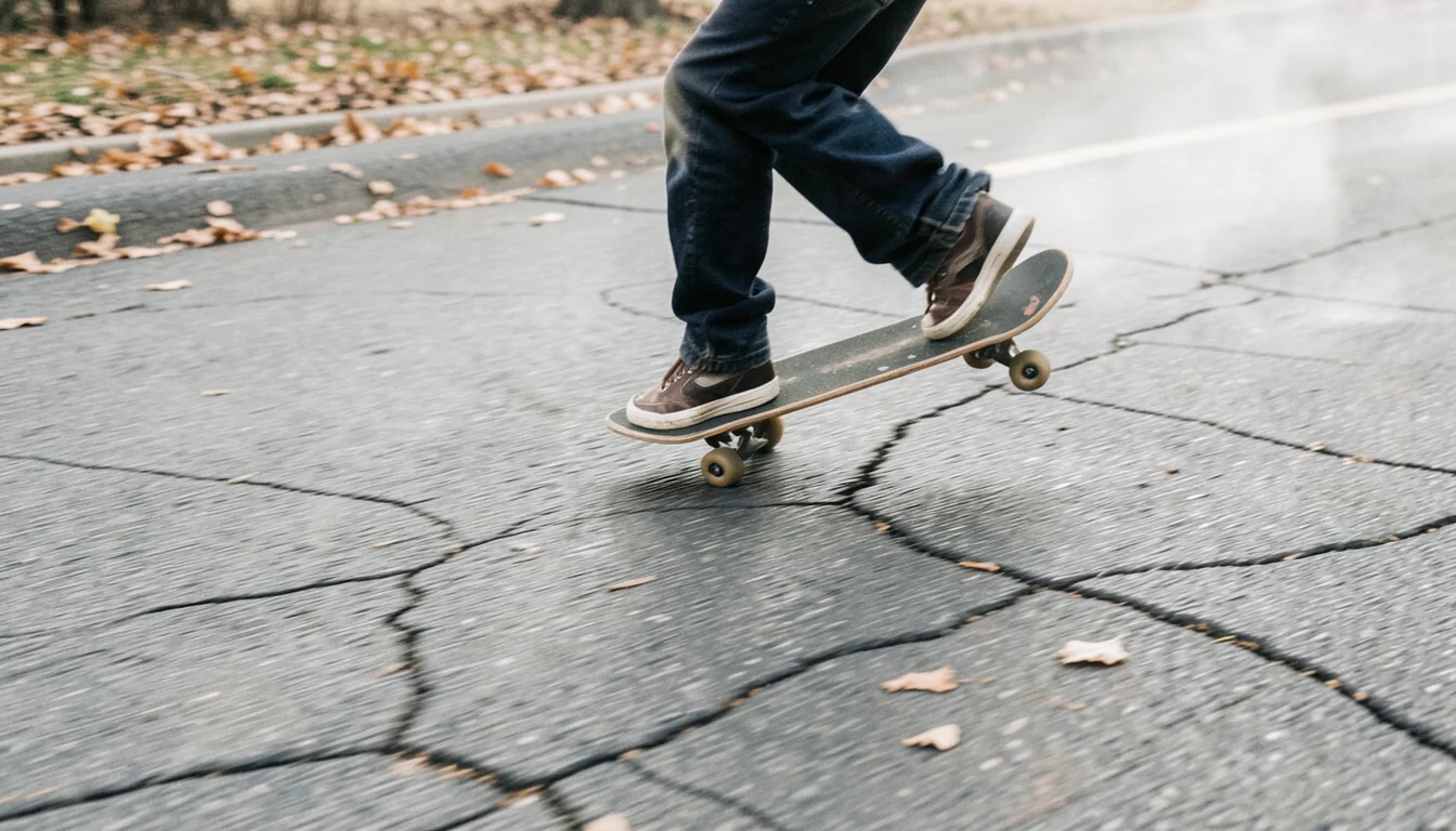 concrete-pavement-flow — AI generated image
