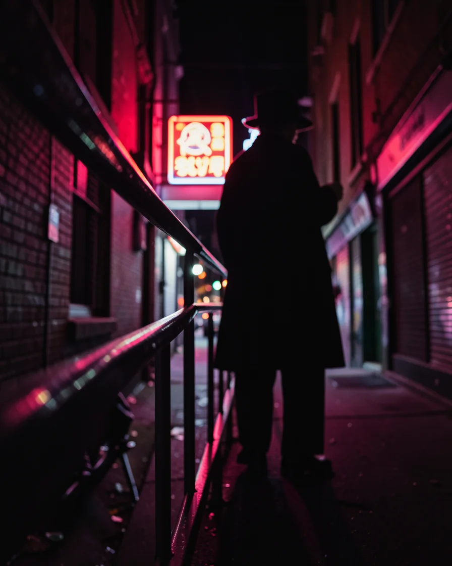 The Edge of the Frame — AI generated image