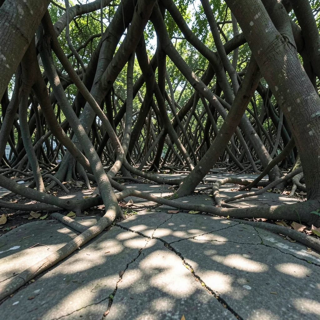 Underground Growth — AI generated image