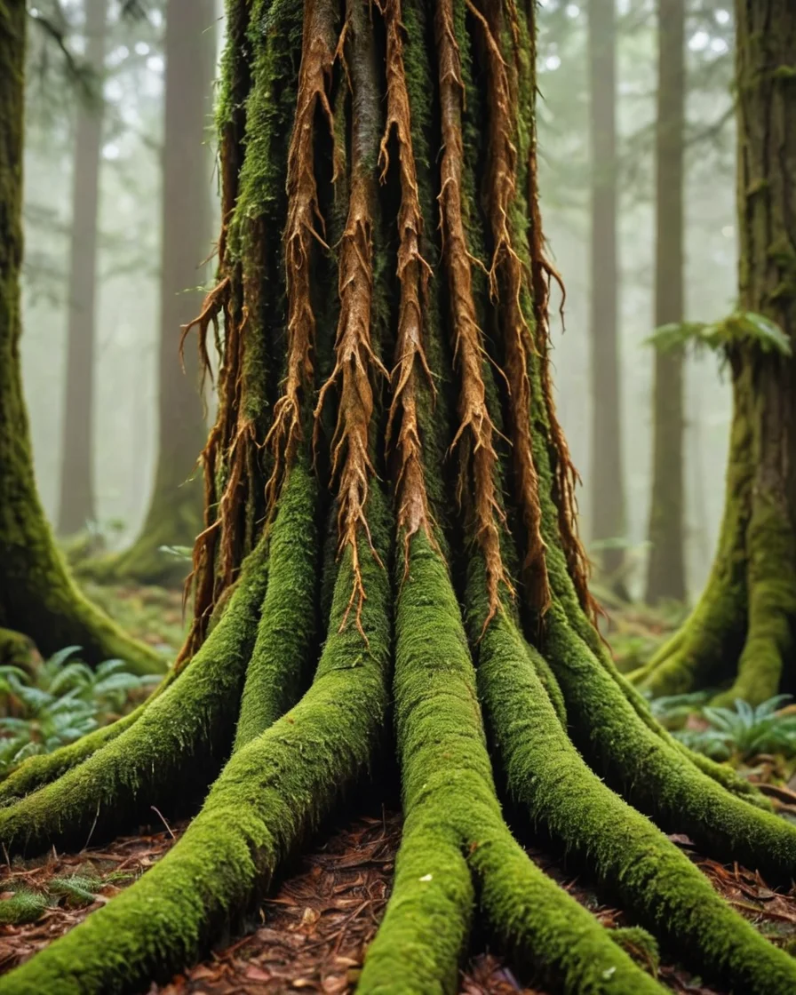 Iron Root Canopy — AI generated image