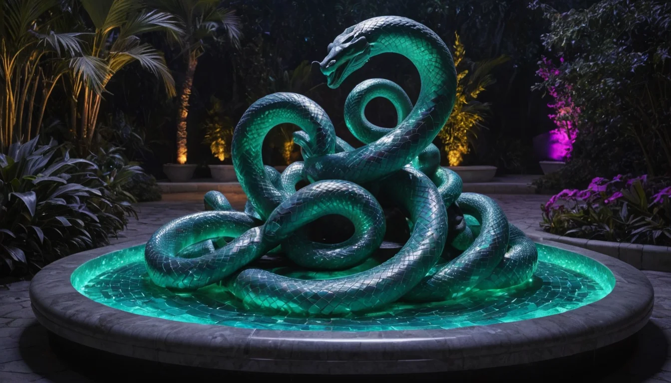 Serpent-Garden — AI generated image