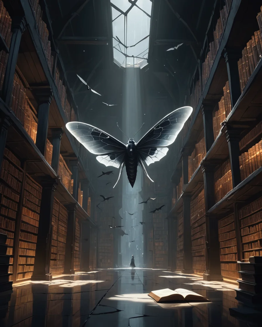 Silent Archive Void — AI generated image