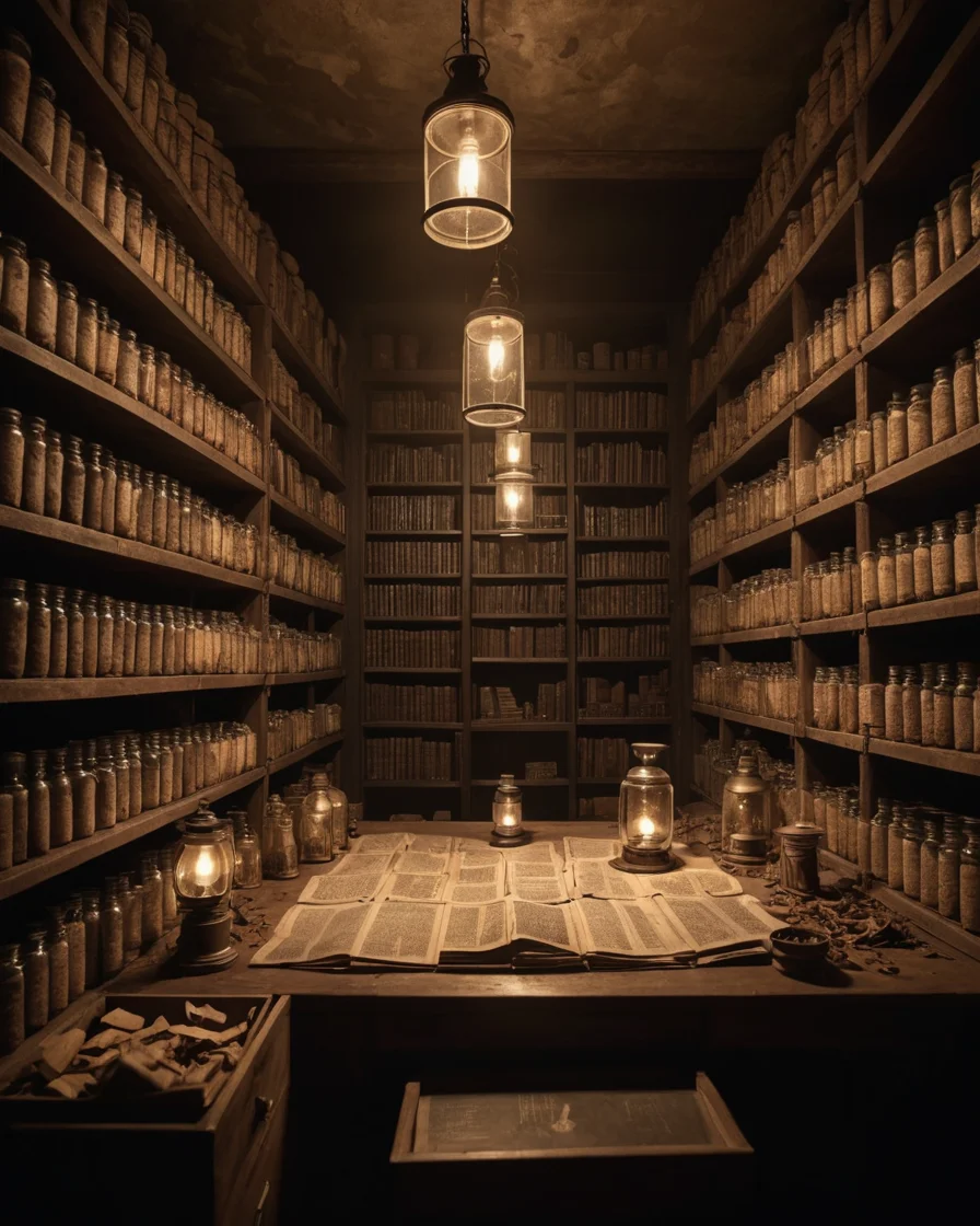 Silent Archive — AI generated image