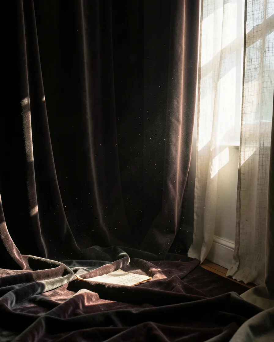 Textile Quiet — AI generated image