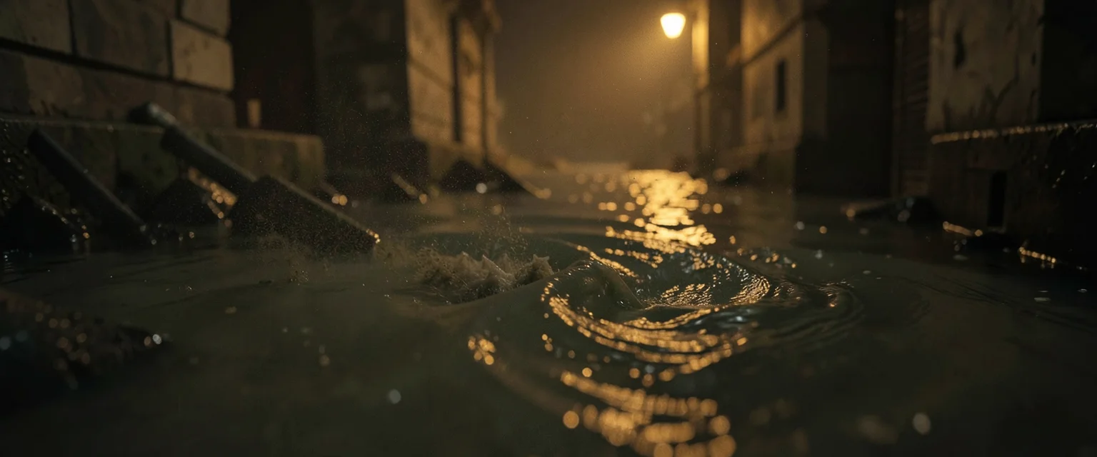 Submerged Echoes — AI generated image