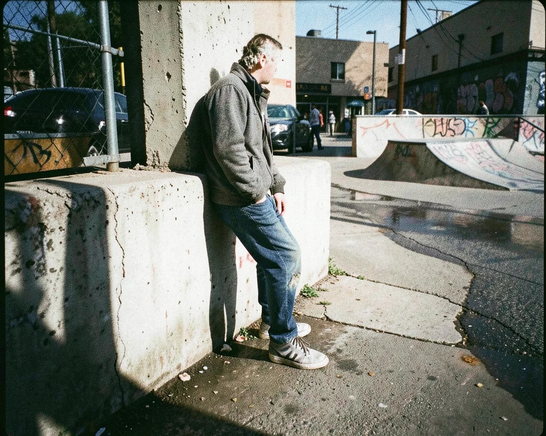Skate Culture Grain — AI generated image