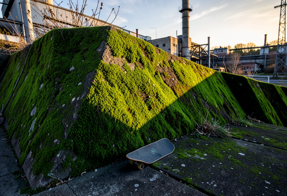 Green Concrete — AI generated image
