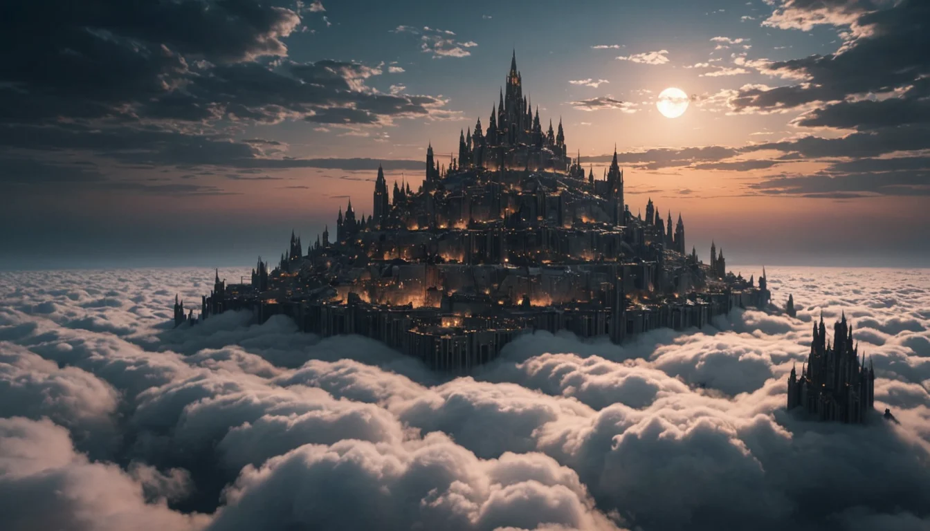 Floating Citadel — AI generated image