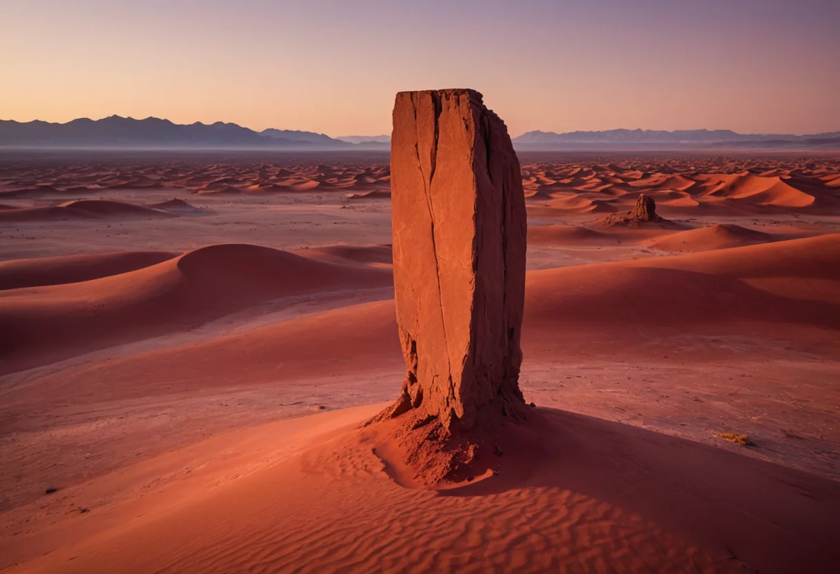 The Sand Sentinel — AI generated image