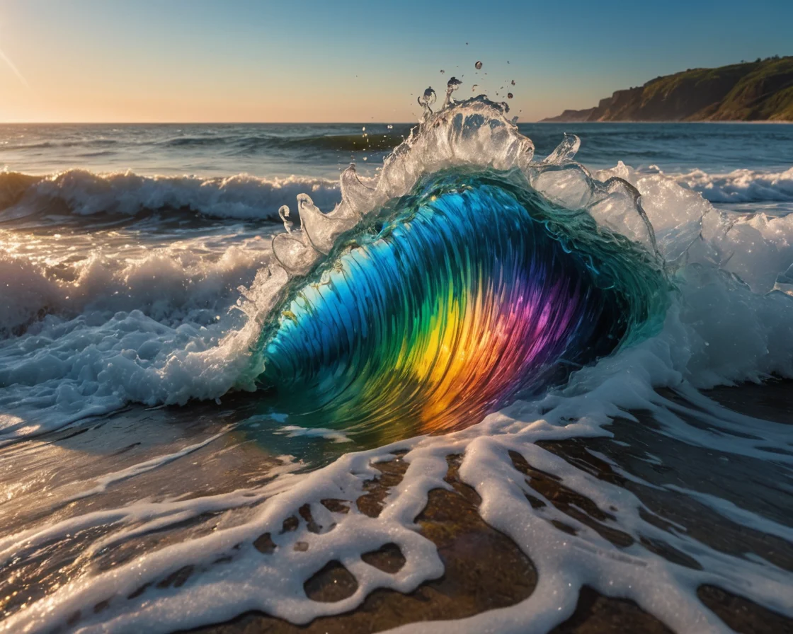 Sound Crystal Tide — AI generated image