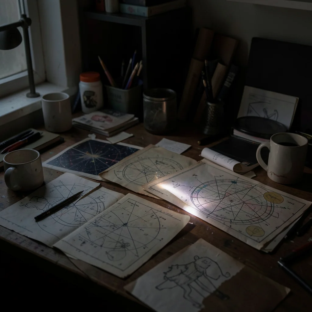 Cosmic Clutter — AI generated image
