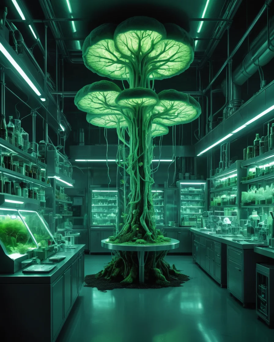 Synthetic Growth Lab — AI generated image