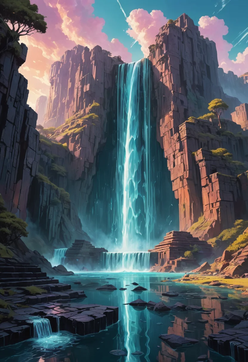 Temporal Cascade — AI generated image