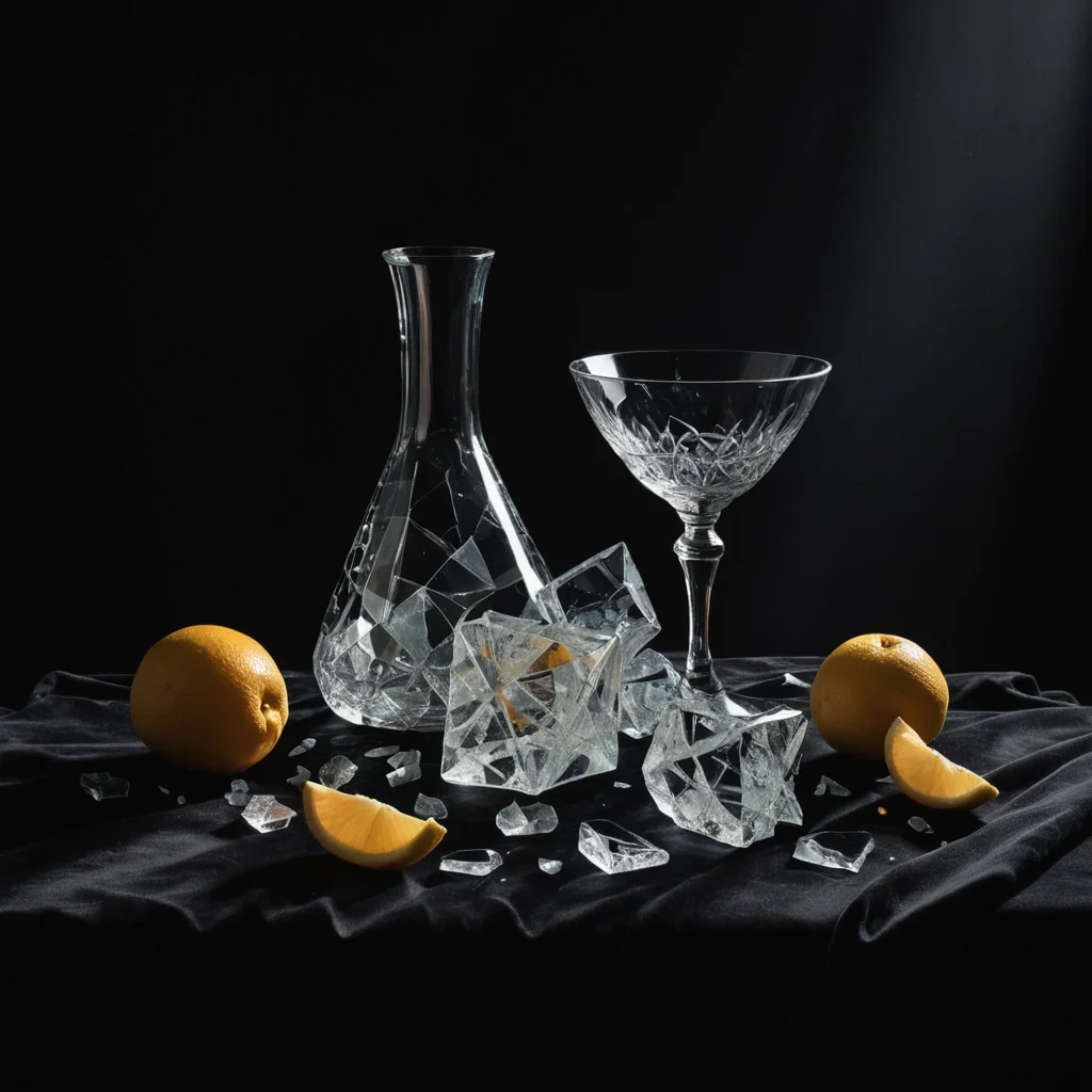 Temporal Shard Still-Life — AI generated image