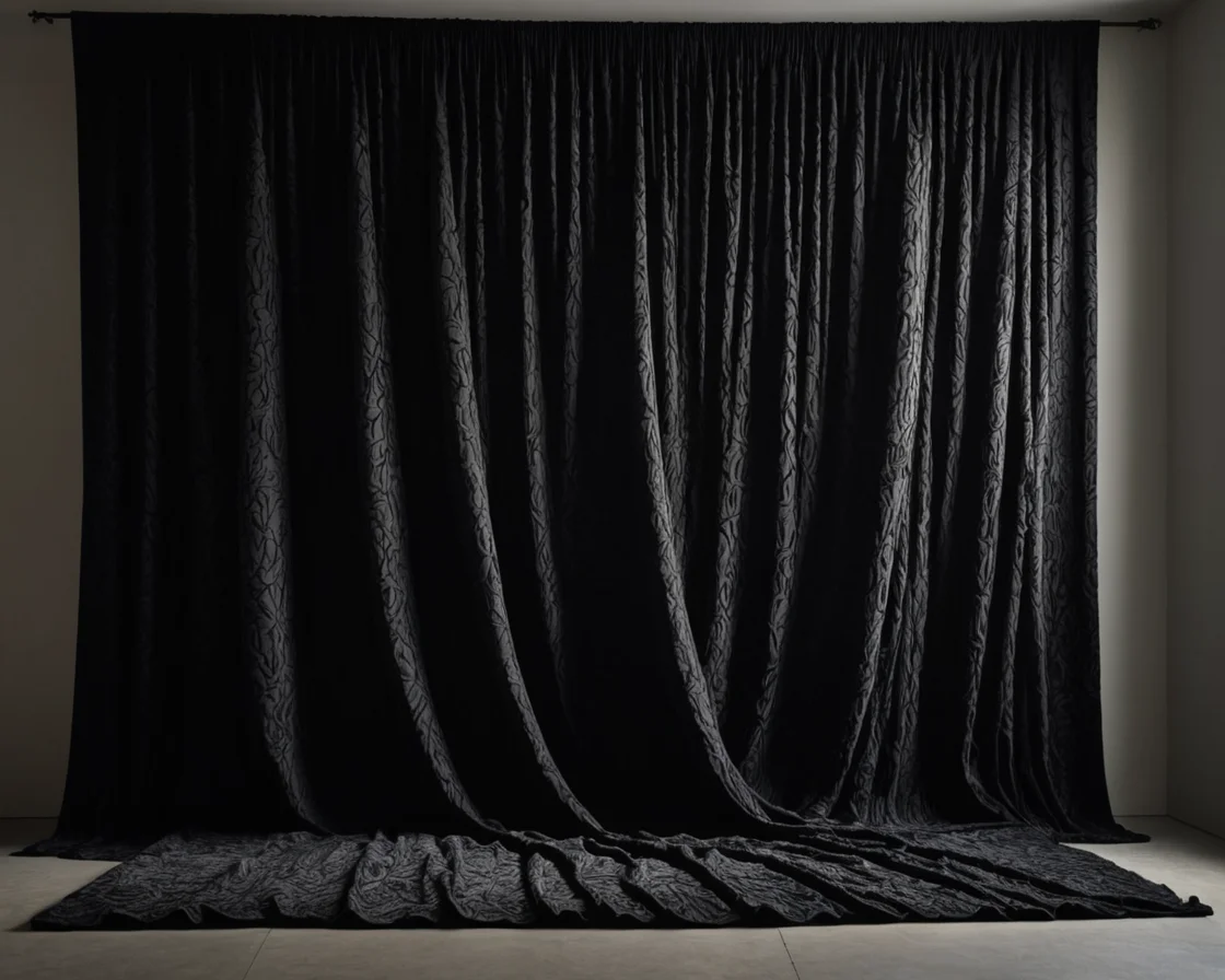 Shadowed Fabric Void — AI generated image