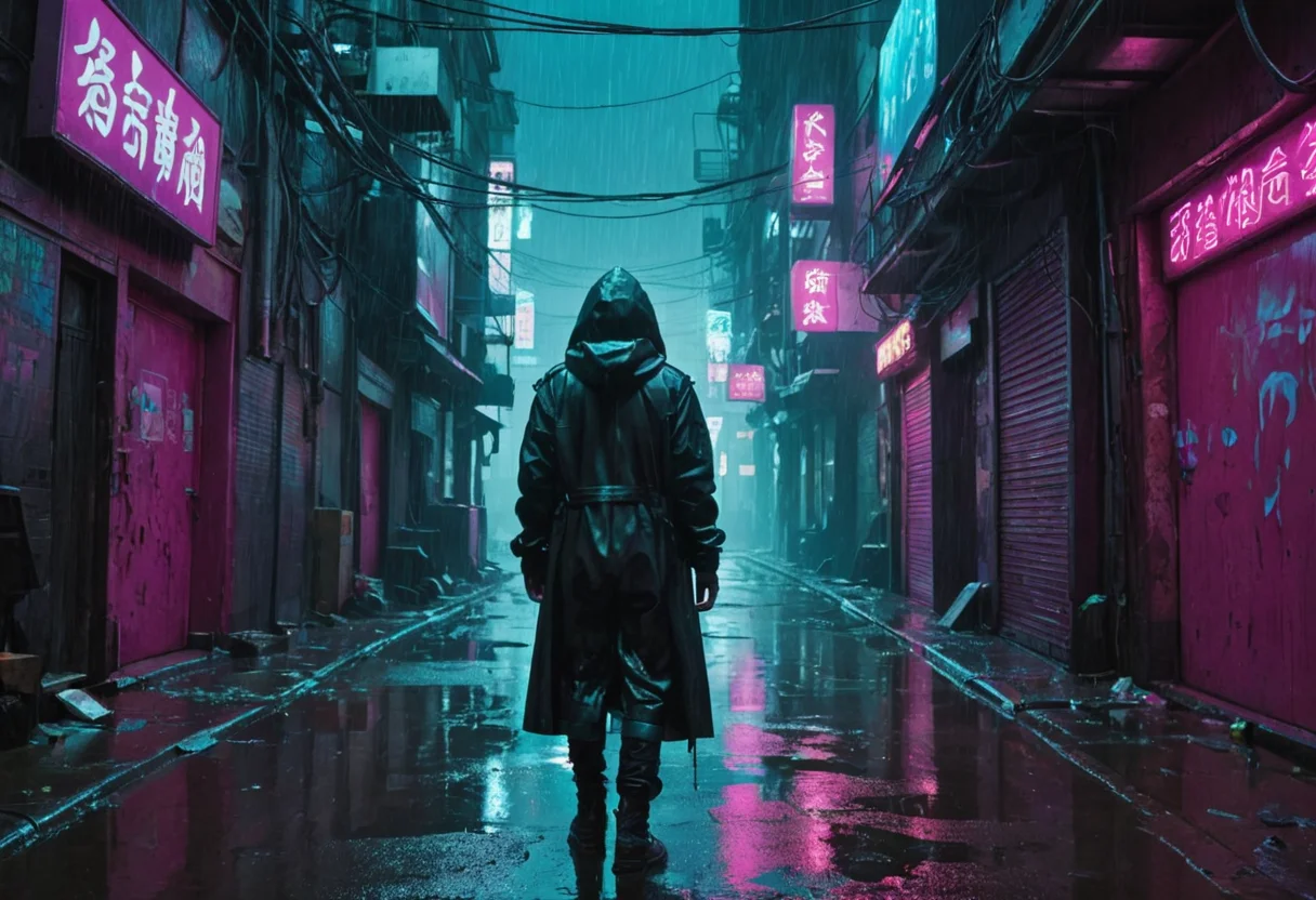Acid Rain Monologue — AI generated image