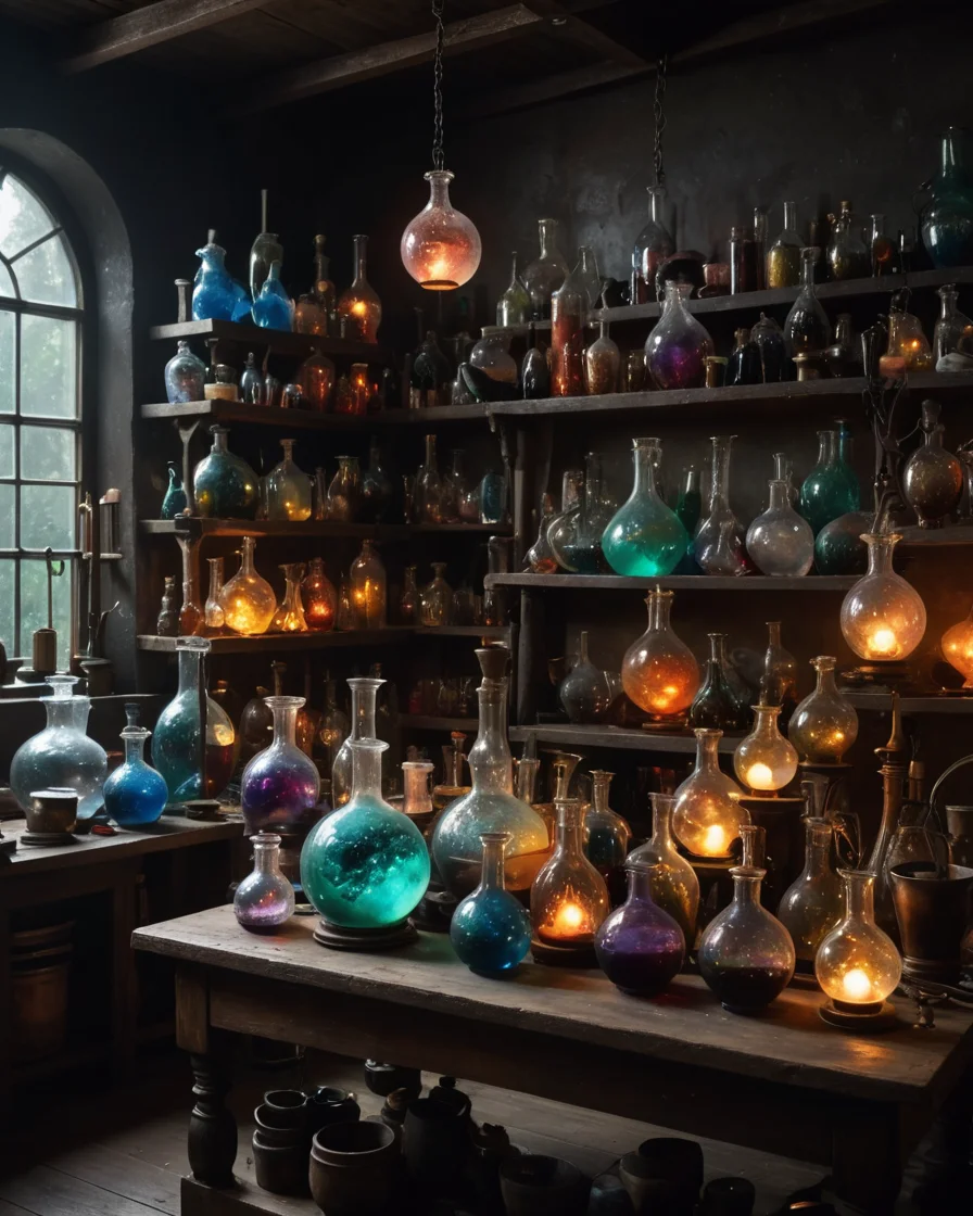 The Void Alchemist — AI generated image