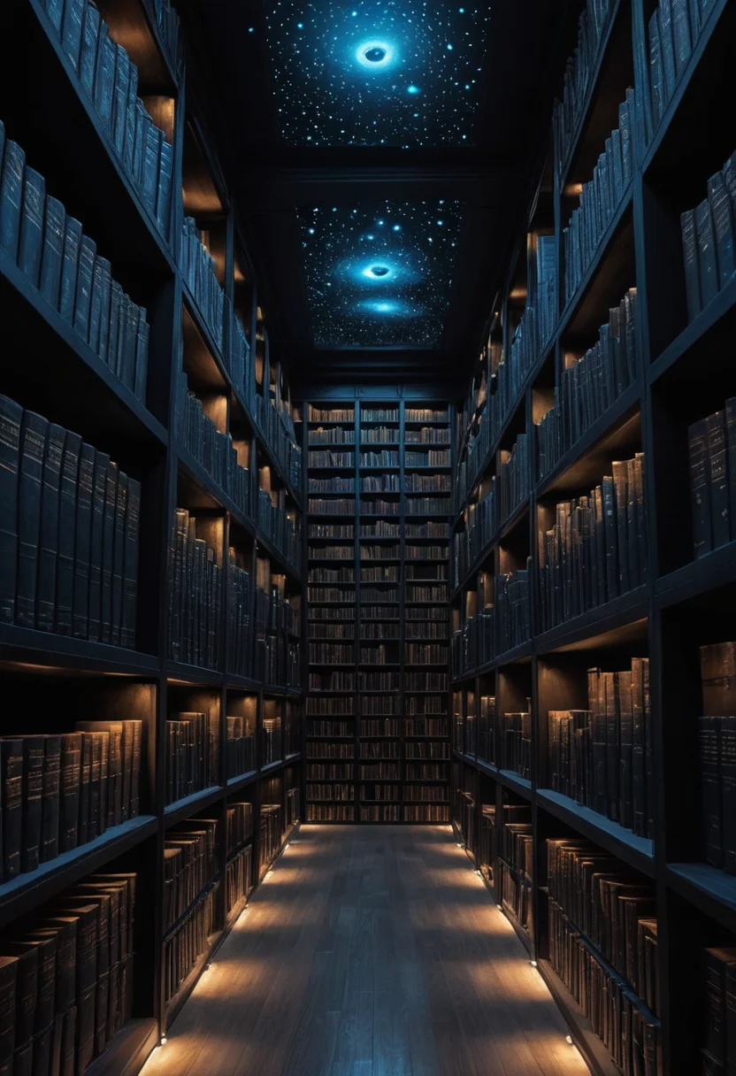 Void Archive Interior — AI generated image