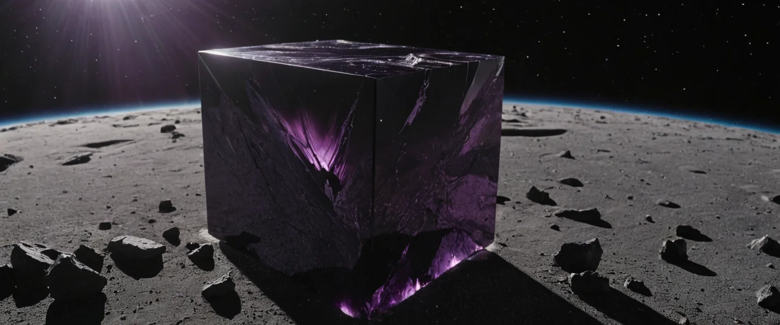 Void Glass Monolith — AI generated image