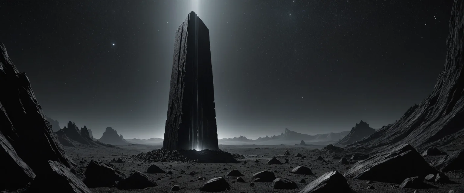 Void Monolith — AI generated image