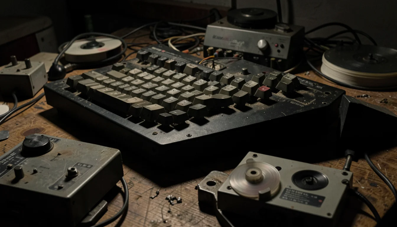 Late Night Setup — AI generated image