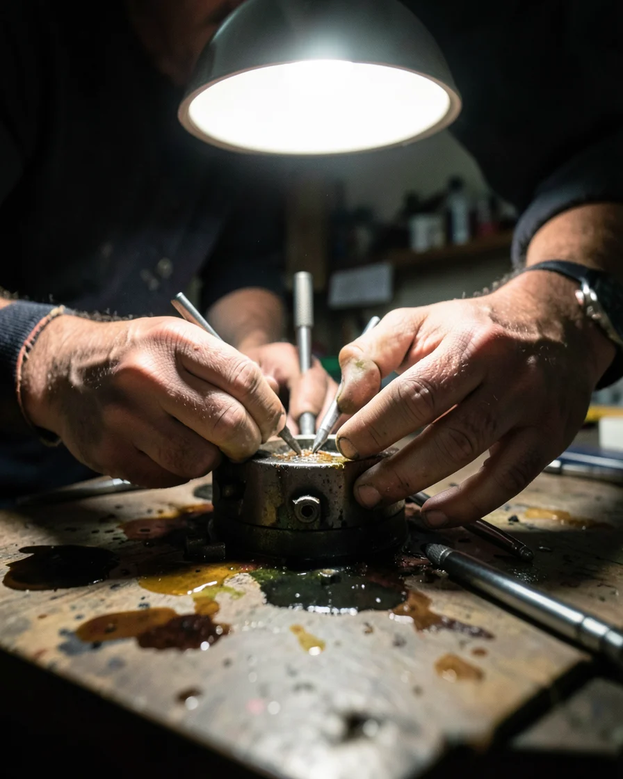 The Maker's Hand — AI generated image